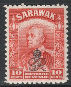 Sarawak Scott 165 - SG156, 1947 GviR Crown Colony 10c MH*