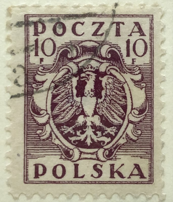 AlexStamps POLAND #95 VF Used 