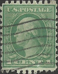 # 543 Used Green George Washington