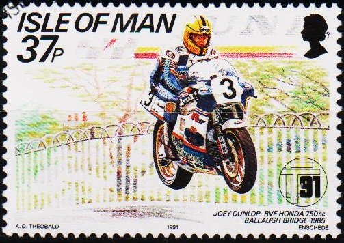 Isle of Man. 1991 37p S.G.482 Fine Used