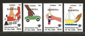 BARBUDA SC# 394-97   FVF/MNH