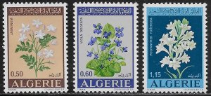 Algeria Scott #'s 479 - 481 MH