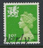 Great Britain Wales  SG W49 SC# WMMH34 Used  see details 1 right sideband