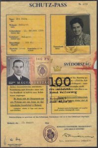 HUNGARY SC # 4241.3 FD CARD 100th ANN of the BIRTH of RAOUL WALLENBERG