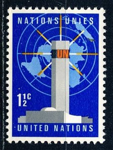 United Nations - New York #166 Single Unused