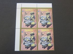 Ajman 1975 Sc 1125 space BLK(4) MNH