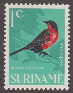 Surinam 323 Red-Breasted Blackbird 1965