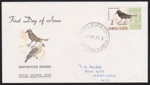 SAMOA 1971 cover to NZ - ALEIPATA cds......................................A8806