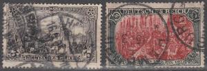 Germany #77-8  F-VF Used  CV $38.00  (A8269)