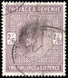 Great Britain Stamps # 139 Used XF Edward VII Scott Value $150.00
