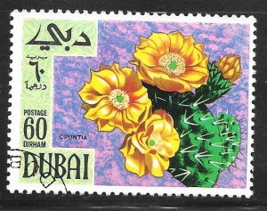 Dubai Mi 309: 60d Opuntia sp., CTO, VF