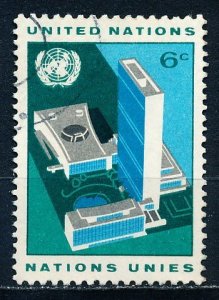 United Nations - New York #187 Single Used