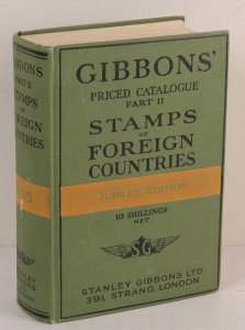 1935 Gibbons Priced Catalogue of the Stamps of Foreign Countries.