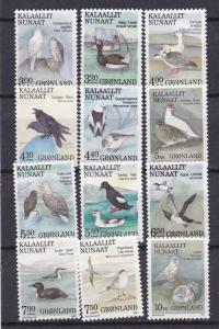 GREENLAND 177-88 MH 1988 BIRDS