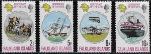 Falkland Islands Scott #'s 231 - 234 MNH