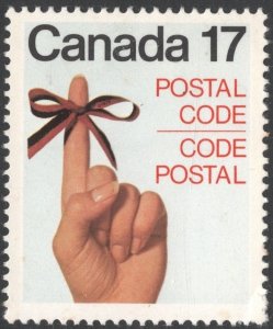 Canada SC#815-816 17¢ Postal Code Publicity Singles (1979) MHR