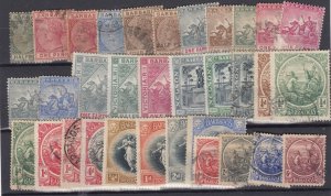 Barbados QV/KEVII Collection Of 33 MH/FU BP6307