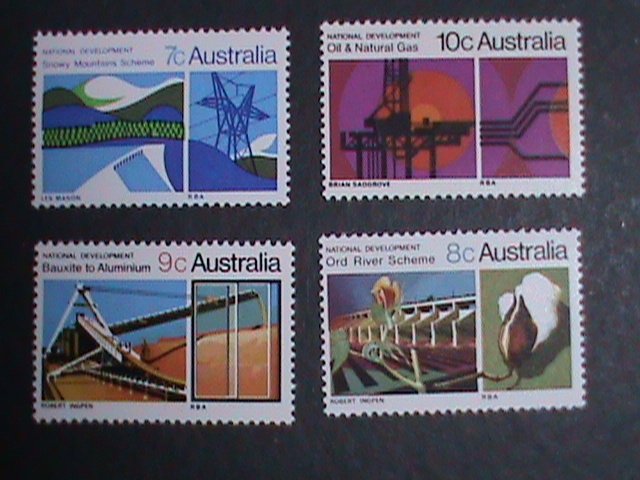 ​AUSTRALIA-1970 SC #483-6 AUSTRALIAN ECOMNOMIC DEVELOPMENT- MNH -VERY FINE