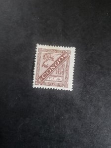 Stamps Portuguese Congo Scott #P1 hinged