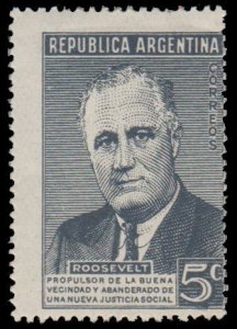 ARGENTINA 1946. SCOTT # 551. UNUSED. # 1