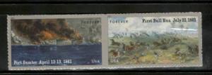 4522-23 Fort Sumter & Bull Run Pair Mint/nh FREE SHIPPING