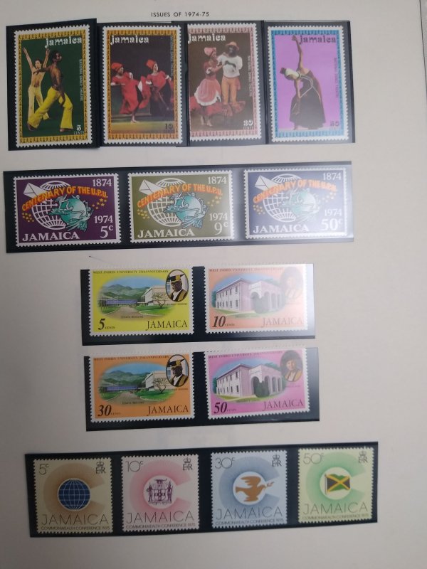 collection on pages Jamaica 1965-79 PS: CV $197