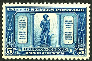 U.S. #619 MINT OG NH 