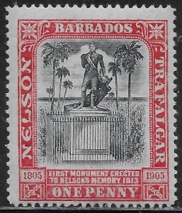 Barbados Scott #'s 104 MH