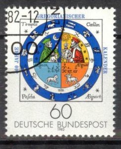 Germany 1982 Space Astronomy 400 Years of Gregorian Calendar Used CTO