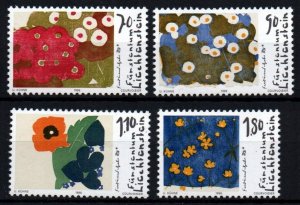 Liechtenstein # 1083 - 1086 MNH