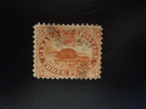 Canada Sc# 12 , nice stamp rare.