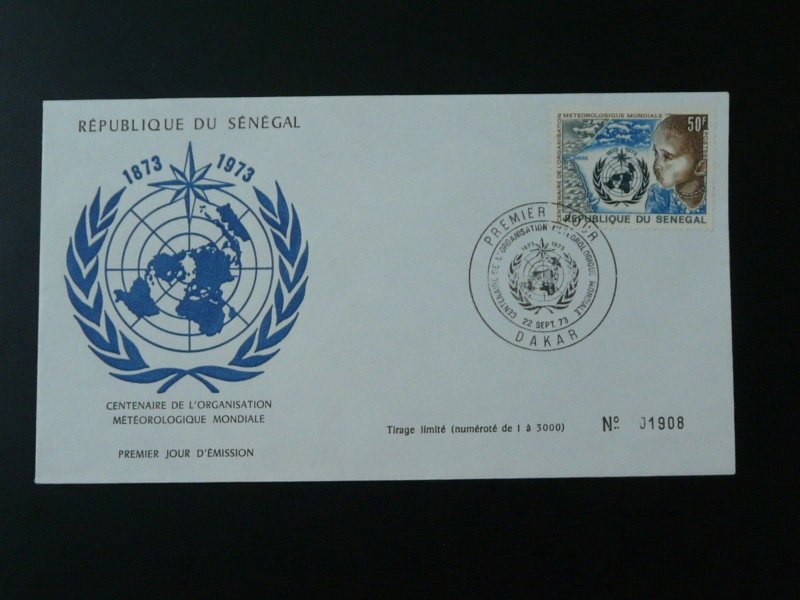 centenary of world meteorology organization FDC Senegal 74448