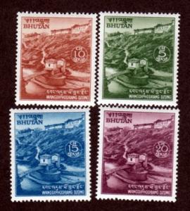 Bhutan # 122-125 Mint NH!