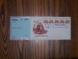 #1898a, Artmaster, FDC, Stagecoach, Cat=$3.00, A 512