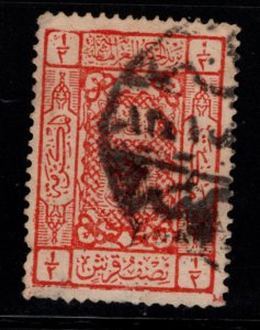 Saudi Arabia Scott L34 Used Roulette 11.5 stamp