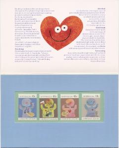 Australia 1170-3 1990 Community Health Post Office Pack