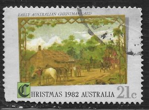 Australia #839 21c Christmas - 1st Australian Christmas Cards, 1881