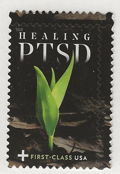 Catalog # B5 Single Stamp Healing PTSD First Class