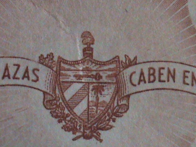 ​CUBA STAMP-1942 SC#369 FAMOUS PERSONS & ARMS OF CUBA -STAMP MNH-   VERY FINE