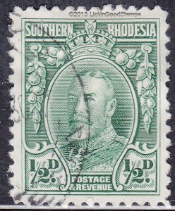 Southern Rhodesia 16 King George V 1933