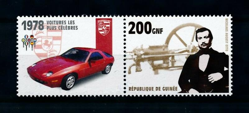 [100205] Guinea 2002 Classic Cars 1978 Porsche 928  MNH