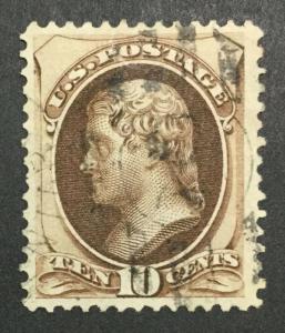 MOMEN: US #161 USED VF+ #24546