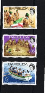 Barbuda 1969 MNH Sc 36-8