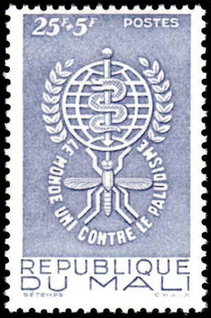 MALI 1962 MALARIA MNH**