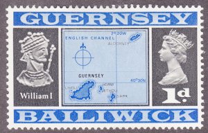 Guernsey 9 Map of Guernsey 1969