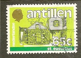 Netherlands Antilles  Scott  516   St. Eustatius   Used     