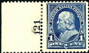 U.S. #247 MINT PL# Single OG HR