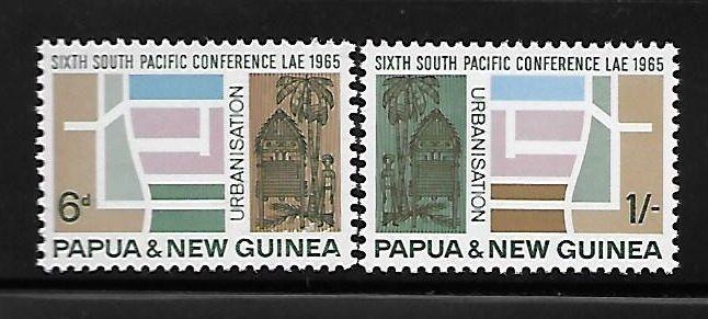 Papua New Guinea 1965 South Pacific Conference Housing Urbaniszation MNH A702