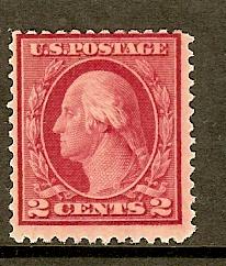 Scott #406 2c Washington, Perf 12, Fine Centering, P12, MLH