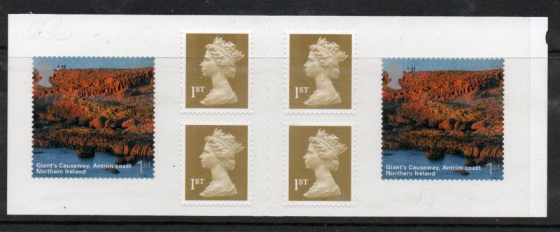 Great Britain Sc 2199a 2004 Northern Ireland Machin stamp booklet mint NH